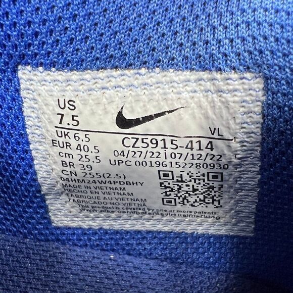 Nike‎ Men's Size 7.5 Force Zoom Trout 8 Pro Baseball Cleats - Picture 14 of 14